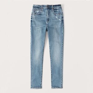 Abercrombie & Fitch Skinny Ankle High Rise Jeans